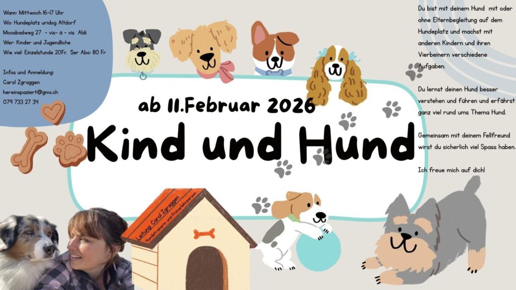 Kind und Hund